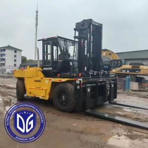 Quality Used Komatsu Forklift 15 Ton Large Forklift 90% New wholesale