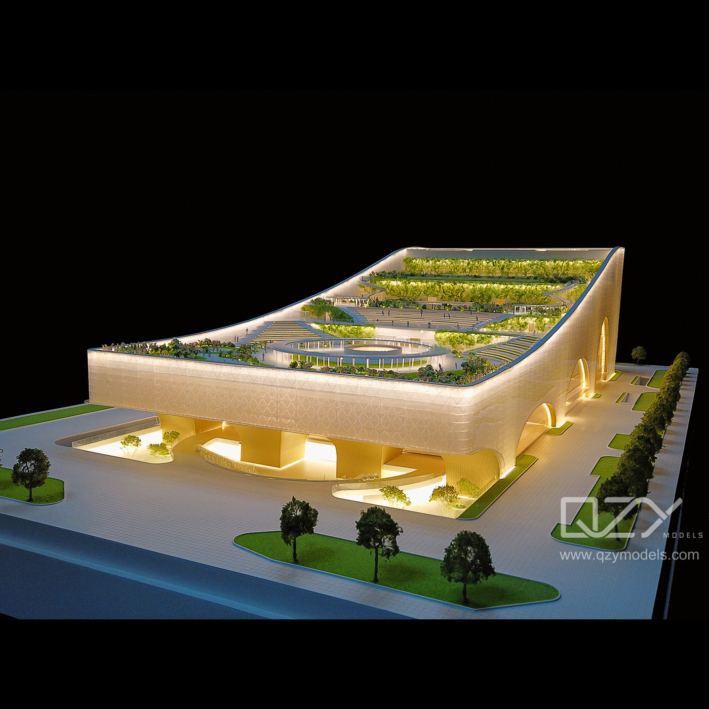 SZAD 1/200 Zhuhai Art Center Model