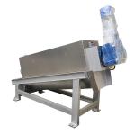 2.2KW Screw Dehydrator , Screw Filter Press For Food Waste Water Treatment