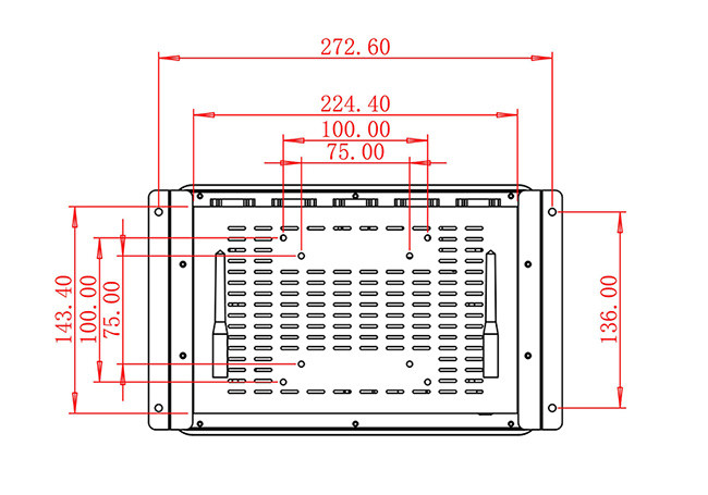 10.1-Inch Touch Embedded Screen for Kiosks, Medical Terminals, Industrial Equipment, and Payment Machines