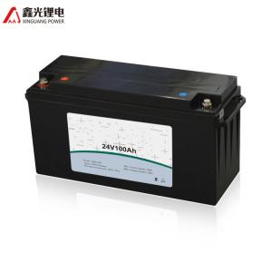 Quality 24v 100ah Eco Friendly 2000 Cycles Electric Forklift Battery Pack wholesale
