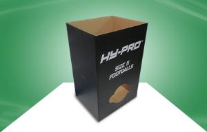 Quality Print Recylable Cardboard Dump Bins Retail Display Bins Assemble wholesale