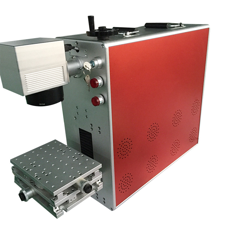 Factory price 20W 30W fiber laser metal marking machine used for aluminum gold silver brass engraving for sale