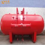 AFFF Proportioning Foam Bladder Tank With 0-10 Bar Pressure Gauge