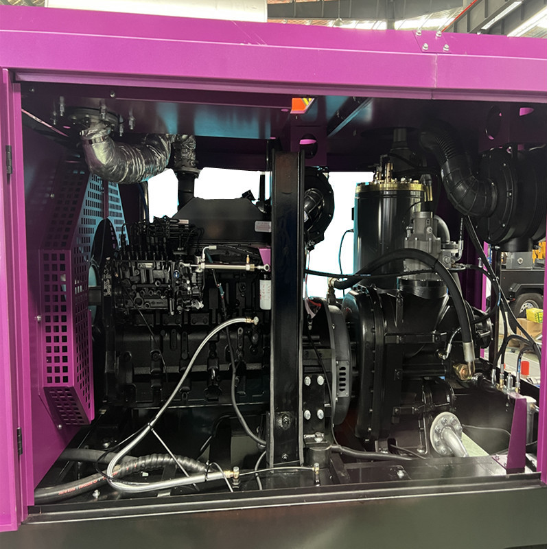 Small Rotary Screw Air Compressor Low Noise Screw Air Compressor 18m3/min Portable Air Compressor Machine