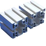Customized Industrial Aluminum Profile Powder Coating Finish Aluminum Extrusion