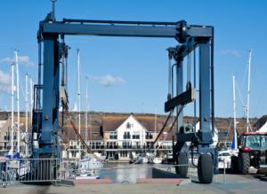 Quality Marine Boat Hoist Crane 5 - 1000 Ton Customized Capacity wholesale