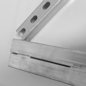 Quality 62mm×41mm CE Stainless Steel Strut C Channel SS400 Metal Building steel purlins wholesale