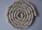 White 16 32 Strands Braided Nylon Rope 4mm High Strength