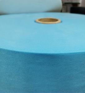 Quality Disposable Face Mask Material PP Nonwoven Spunbonded Blue Fabric wholesale