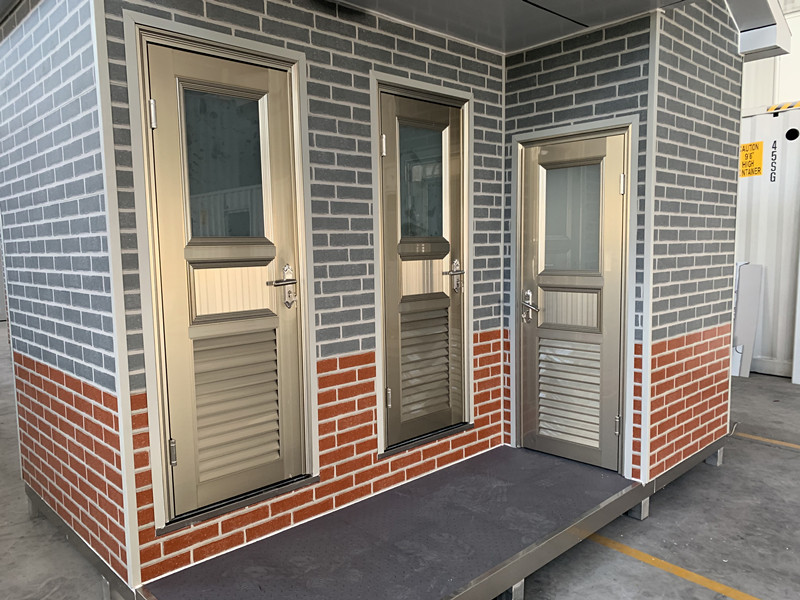 Window Proof Outdoor Tiny G550 Prefabricated Modular Toilets