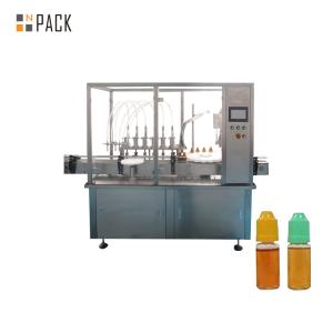 5-30ml Dropper Hot Fill Bottling Machine 99% Screw Capping Locking