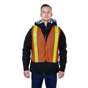 Quality R112 Mesh Fabric PVC Tapes Adjustable Safety Reflective Clothing Vest for Unisex S-3XL wholesale