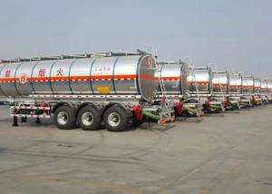 Quality Stainless Steel Tanker Trailer 42000L Insulated Carbon Steel Tanker Semi Trailer wholesale