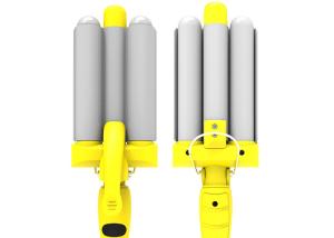 Quality 110-240V Large 3 Barrel Curling Iron 360 Swivel Power Cord For Hotel wholesale