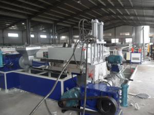 Quality Double Stage Recycled Granule Single Screw Extruder , Bottle Flake Pellet Machine wholesale