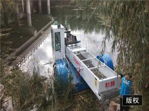 Quality 5000m3 Aquatic Weed Harvesting machine Water Reed Harvester Hyacinth Harvester wholesale