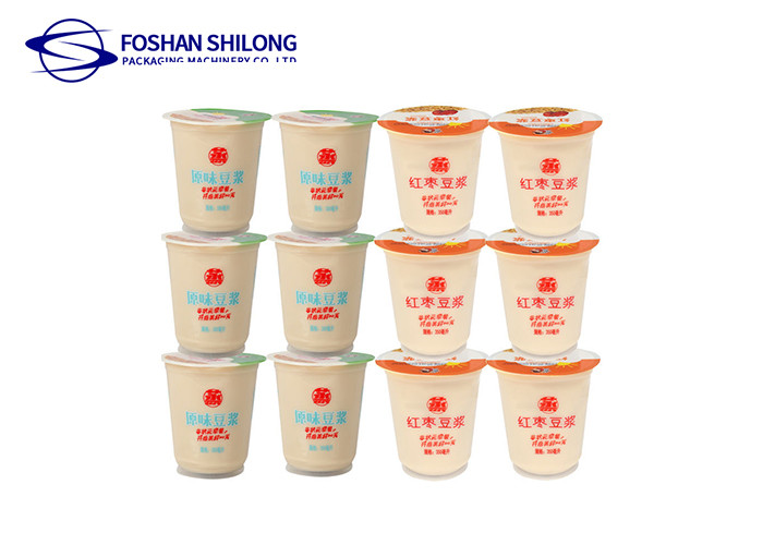 50 - 300ml Cup Fill Seal Packaging Machine With SS304 Structure