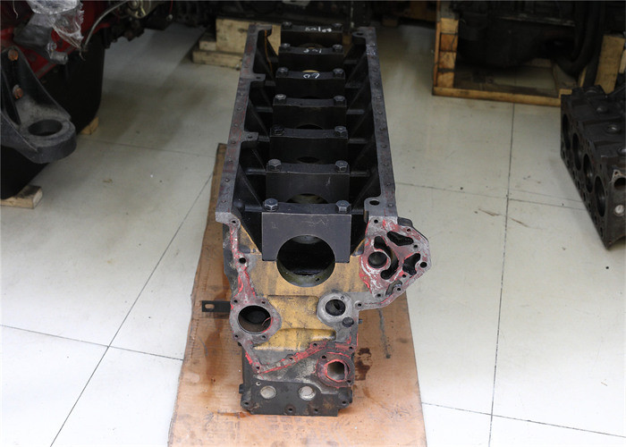 6D108-2 Diesel Used Engine Blocks 12 Valve For Excavator PC300-6 Steel Material
