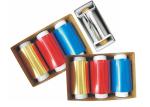 18 Micron Pre - Folding Aluminium Foil Packaging Mill Finish For Hair Cosmetic