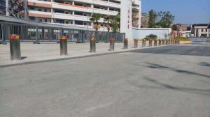 Quality Electro Mechanical Metal Bollard Barrier For Safeguard wholesale