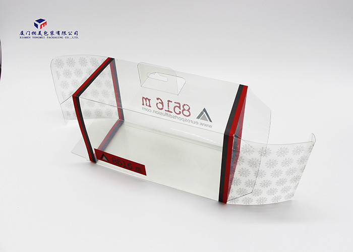 0.3mm Thickness Clear PVC Packaging Boxes Highly Durable For Packing Ski Glasses