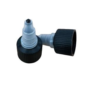 Quality Customized Color Fast Delivery 24/410 Ribbed Screw Tip Cap for Glue Gel Bottle wholesale