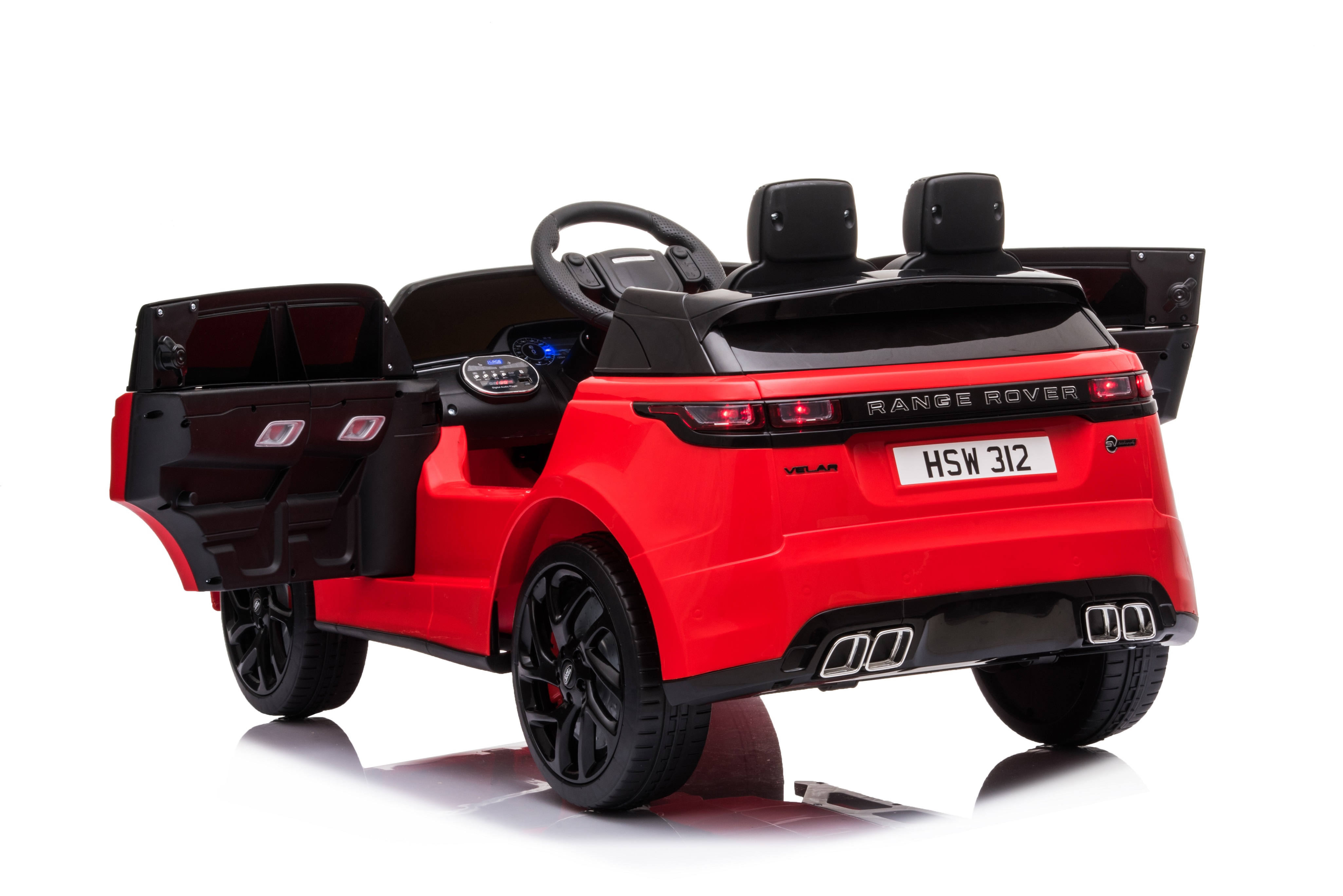 Authorized 12V Children's Car Electric Four-Wheeled Ride On Car with Remote Control
