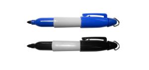 Quality black short mini sharpie style marker permanent pen wholesale