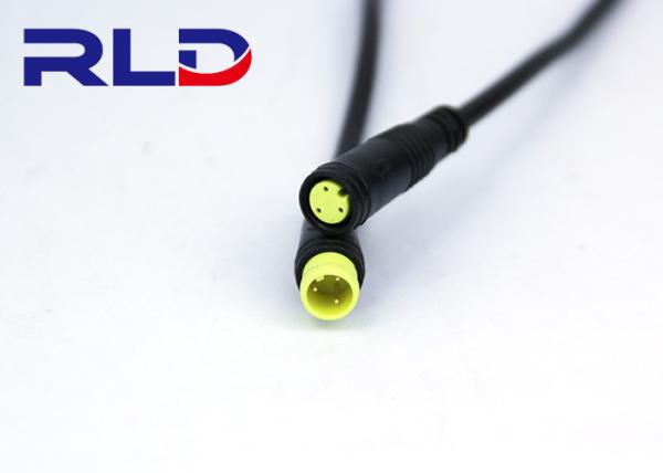 IP65 Electric Bike Connectors 3 Pin Male Female Waterproof Cable Wire Connector