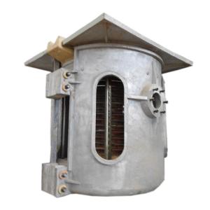 1250KW Medium Frequency Induction Melting Furnace 2 Tons Steel Melting