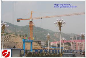 Quality heavy machinery 16t QTZ125(7030) building tower crane price wholesale