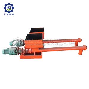 Quality Cement Clay Powder 250mm Fixed Screw Fertilizer Conveyors at Belt Conveyor System wholesale