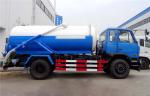 10000liters Sewage Cleaning Tank Truck for Urban Septic Sewage Suction Vehicle