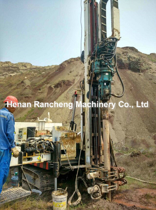 Full Hydraulic Sonic Drilling Rig Machine 75KW Engine Diesel Power 100m Hole Depth