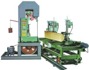 Quality Log Cutting Vertical Band Sawmill With foundation Timber sawmill Machine For Sale wholesale