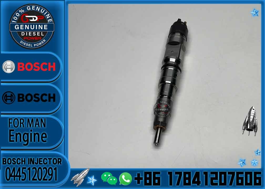 Bos-ch Common Rail injector 0445120291 with control valve 2806 nozzle DLLA150P2123 fuel injector 0445 120 291