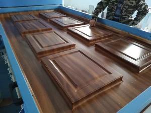 Quality pvc membrane kitchen cabinet door vacuum press machine wholesale
