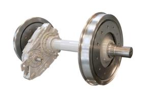 Quality Rail Vehicles Elastic Wheels For Tram Light Street Rail Car Metro wholesale
