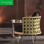 Customized Color Outdoor Furniture General Waterproof Weave Rope Leisure Chair