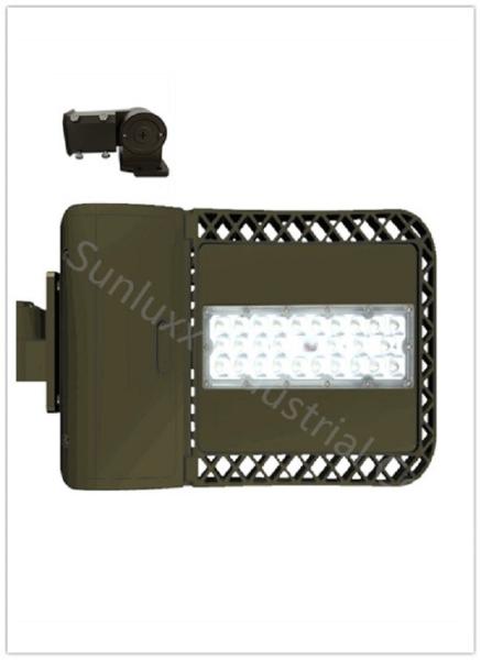 60W LED Shoebox Light Fixtures Slip Fitter Mount Type 200W Metal Halide