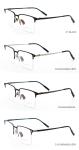 Ultra-Light Eyeglasses Frames Pure Titanium Glasses Frames Safety