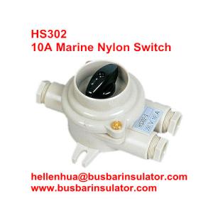 Quality 10A marine nylon boat accessories switch HS302 switch power handware in bulk wholesale
