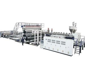 Quality 8m Geomembrane Waterproof PE TPO EVA PVC Sheet Extrusion Lines wholesale