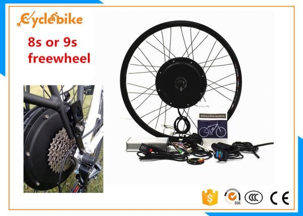 Cheap 500w 36v Electric Bike Kit , Brushless Hub Motor Kit With A Lifepo4 Battery for sale