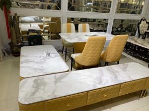 Quality No Cracks Marble Top Tea Table , Italian Style Design Quartz Top Coffee Table wholesale