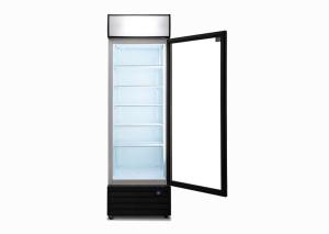 Quality Single Glass Door Reach-In Refrigerated Meat Display Cases R290 R404a wholesale