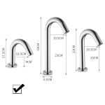 Battery Operated Polishing Touchless Automatic Sensor Faucet