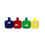 roll on perfume bottle red black green yellow colors