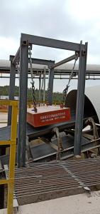 Quality Dry Magnetic Separator With Conveying Equipment Iron Removal For Cement Metallurgy wholesale